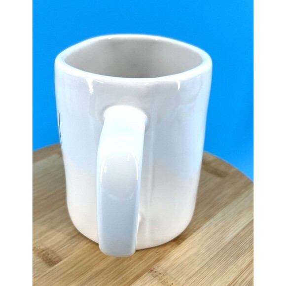 Rae Dunn Artisan Collection by Megenta Glossy White "Joy" Mug #213 - Picture 2 of 5